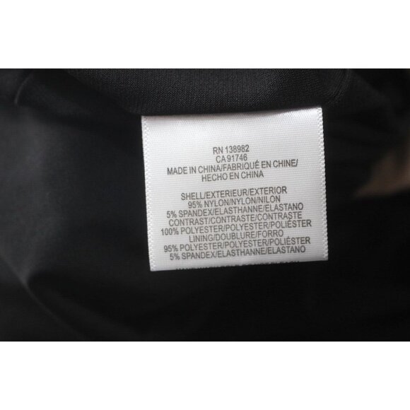 Dress The Population Black Tori Lace Chevron Stripe Mesh Sheath Dress Size S - Picture 7 of 7